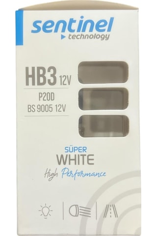 H9005 Hb3 Far Ampulu 12v Beyaz Işık
