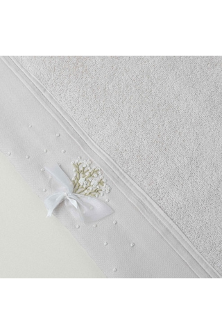 Linens Bouquet Pamuk 50x85 Cm Yüz Havlusu Bej Bej
