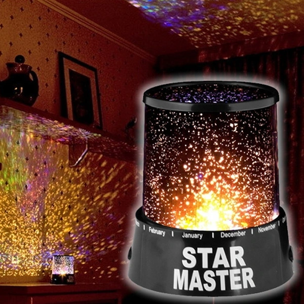 Duvara Işık Yıldız Yansıtan Star Master Gece Lambası Diğer