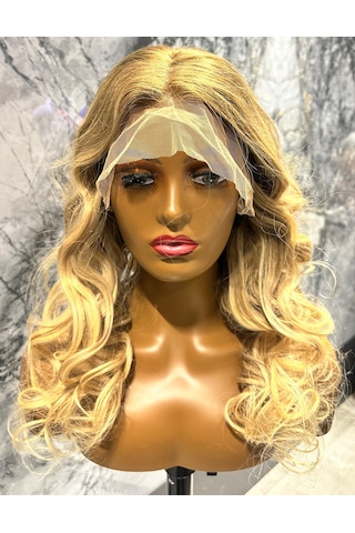 Peruk 40 Cm 215 Gr 6y2 Bw Modeli Sarı Ombreli Ombreli