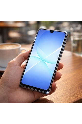 Samsung Uyumlu Galaxy A17 5g Anti Statik Ekran Koruyucu Toz Tutmayan Kırılmaz Cam
