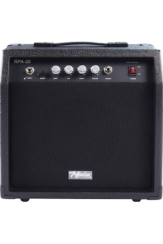 Midex RPA-20BK-HD Bas Gitar Amfisi 20 Watt (Kulaklık ve Jak Kablosu Dahil)