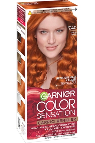 Color Naturals Saç Boyası 7.40 Tarçın Bakırı Yeni Ambalaj