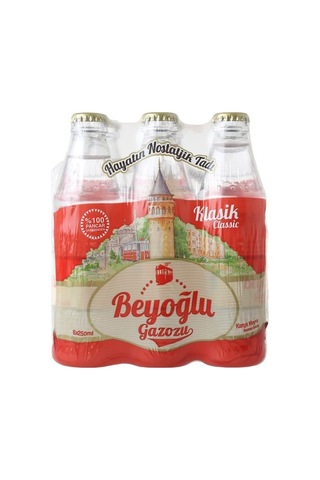 Beyoğlu Gazozu Klasik Gazoz 6 x 250 ML
