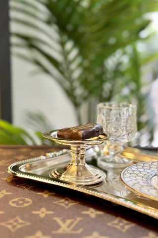 Stairs 6'lı Gümüş Lokumluk