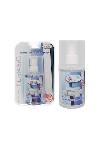 Hello Hl-27268 200ml Profesyonel Ekran Temizleyici Sprey Telefon Tablet Tv Ve Laptop Temizleme Solüsyonu