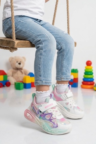 Marcokids Marko Kids 26y1234 P Beyaz Kız Çocuk Spor Ayakkabı