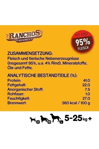 Ranchos Sığır Etli Ödül Maması 70 G