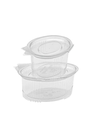 Plastik Sızdırmaz Kapaklı Sos Reçel Bulyon Kabı 80cc 100 Adet 80cc 80ml