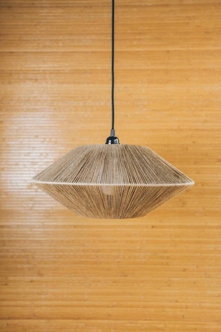 Dekoratif Aydınlatma Sarkıt Ufo Avize Jüt Çok Renkli