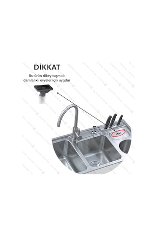 S Çiftli Çöpmak Sifonu 11 Cm Kafa Çapı Dik Taşmalı Derin Tip Koku Önleyici