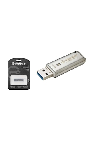 Kingston Ironkey Locker+50 KLP50/32GB 32 GB USB 3.2 Flash Bellek