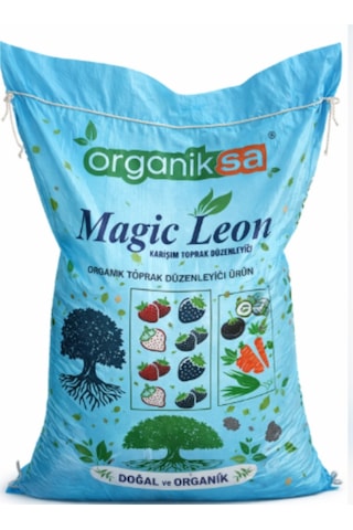 Organiksa Leonardit Gübre Magic Leon Toprak Düzenleyici 25 Kg 25 KG