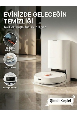 Xiaomi Robot Vacuum 5 Pro Robot Süpürge