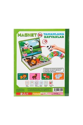 Manyetik Hayvan Seti, Eğitici Ve Eğlenceli Oyun