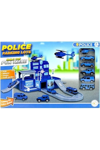 Vardem Oyuncak Polis Otopark Oyun Seti