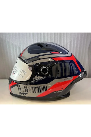 Kask Mt Braker Sv Cockpit C5 Parlak Mavi Çok Renkli