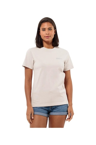 Jack Wolfskin Essential W Kadin Beyaz T-shirt Beyaz