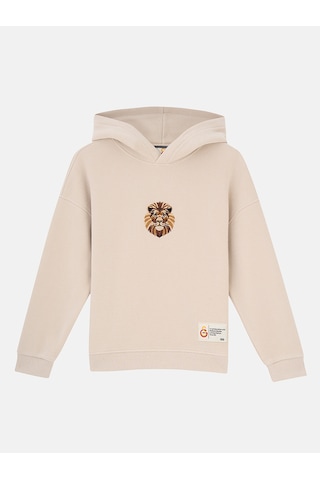 Gsstore X Reflect Studio Aslan Çocuk Hoodie C242400 Ekru