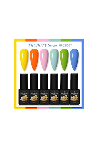 BORN PRETTY PRO 6 LI KALICI OJE SETİ 6-7