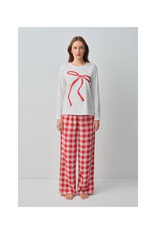 Suwen Lovely Pijama Takımı Wsh105101361114 Kırmızı