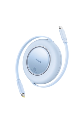 Baseus Free2pull Usb-c 100w Makaralı Hızlı Şarj Ve Data Kablosu, 2 Metre, Mavi 200 Cm