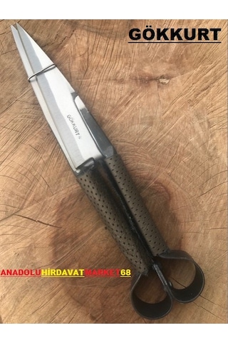 Gökkurt Yün Kesim Makası Koyun Makası El Yapımı Makas Koyun Kırpm