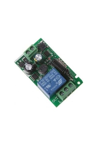 Elektronikport Rf Uzaktan Kumandalı Röle 220V 1 Kanal 10A Rf Alıcı Verici Transm