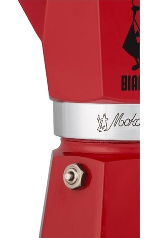 Bialetti Express Moka Pot, 3 Cup, Kırmızı