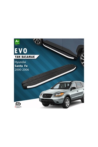 Hyundai Santa Fe Evo Aluminyum Yan Basamak 163 Cm 2000-2006