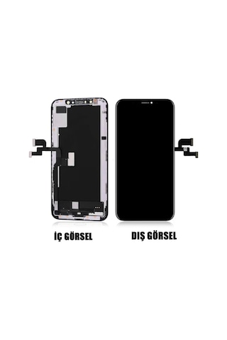 Apple Uyumlu iPhone XS GX Oled Lcd+Dokunmatik+Çıtalı