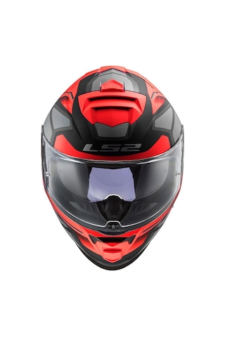 Ls2 Storm 2 Faster Tıtanıum Full Face Motosiklet Kaskı Mat Kırmızı