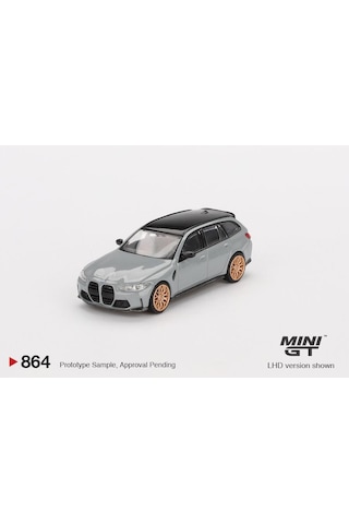 Mini Gt Bmw M3 Competition Touring Brooklyn Grey 864 Çok Renkli
