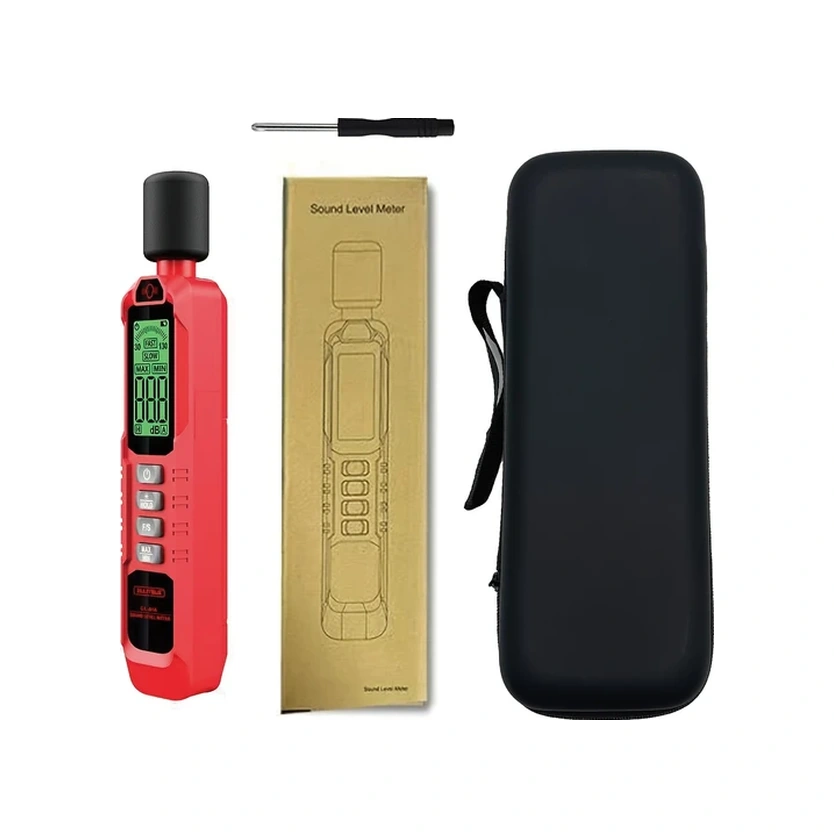 Willowhaven Gl81b Dijital Ses Seviyesi Ölçer 30-130db Gürültü Ölçüm Cihazı Lcd Ekran A C Ağırlıklı Max Min Hold