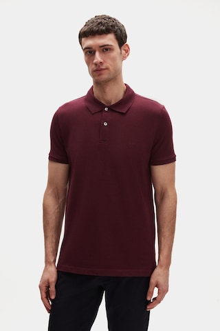 D's Damat Ds Damat Regular Fit Mürdüm %100 Pamuklu Uzun Ömürlü Kıvrılmaz Polo Yaka Nakışlı T-shirt 4hc14ort51000 MÜRDÜM