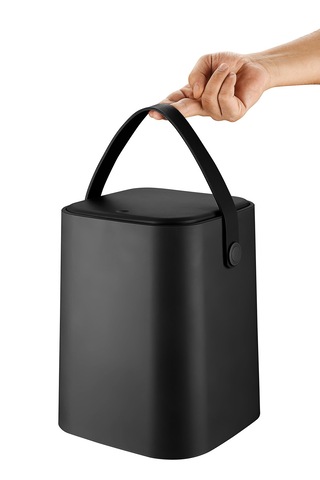 Pratik Klik Çöp Kovası 8 Lt. Siyah