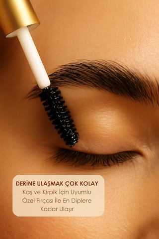 Doğal Kaş Ve Kirpik Serumu 5 Ml - Gürleştirici, Güçlendirici, Parlaklık Veren Bakım Yağı.