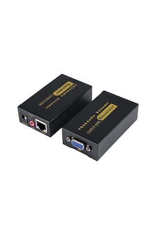 100M Vga Extender - Vga Rj45 Cat5E/6 Üzerinden Sinyal Uzatıcı