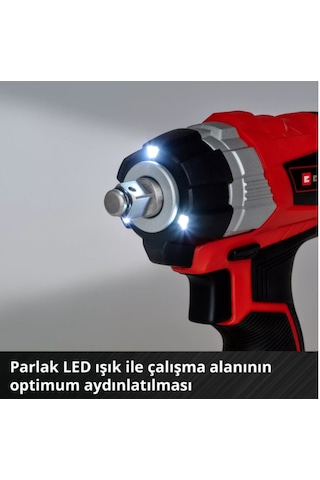 Einhell TP-CW 18 Li Bl Akülü Somun Sıkma Makinesi + 2 X 2.5 Ah Akü Çantalı