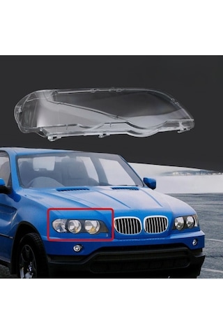 Bmw X5 2000-2004 E53 Far Camı Takım Bmw X5 2000-2004 E53 Far Camı Takım