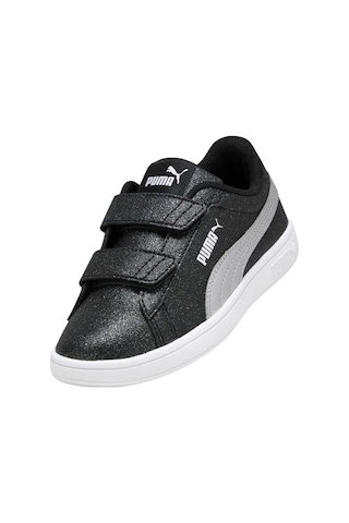 Puma Pumasmash 3.0 Gliz Glam V Ps Kız Çocuk Siyah Günlük Ayakkabı 8572 Siyah