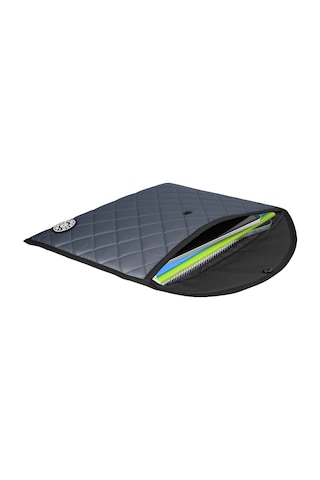 Jacbag Snap Folder Soft A4-kapitone Çıtçıtlı Dosya A4 Çıtçıtlı-soft Gri Tek Renk