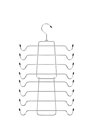 Agoodshop Tank Top Askısı, Yerden Tasarruf Sağlayan Askılar, Kaymayan Askılı Spor Askısı, Askılı Antrasit - Gri