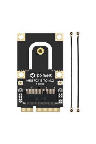 5088 Mini Pci-e Express To M.2 Wifi Wireless Bluetooth Çevirici