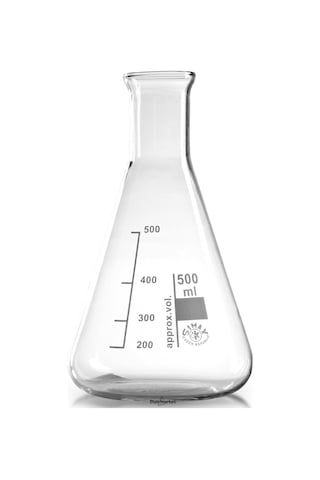 Simax Cam Erlen 500 ML Erlenmeyer Flask Dar Boyunlu
