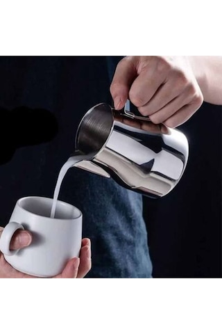 Profesyonel Pitcher Süt Potu - Süt Potu Prof 500 Ml - Sp-500 Krom