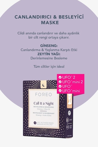 Ufo Call It A Night 7'li Maske