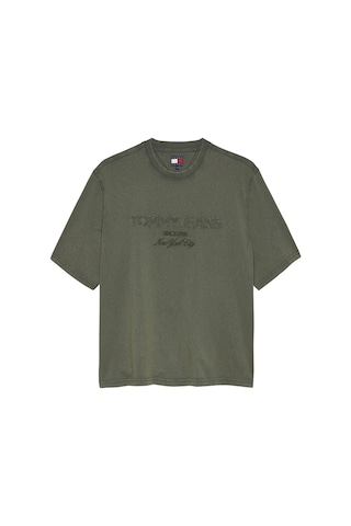 Tommy Jeans Erkek Tişört-dm0dm22330-12823 Yeşil