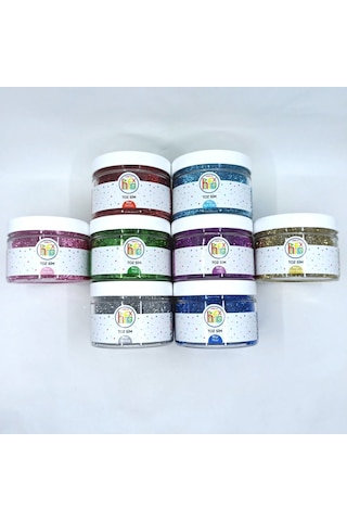 Toz Sim Set 8 Renk 8 X 85 Gr 680 Gr