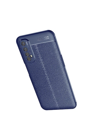 Realme 7 Kılıf Zore Niss Silikon Kapak Kırmızı